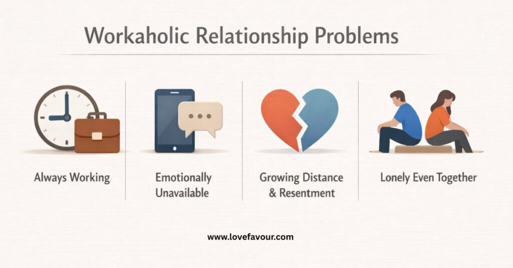 workaholic relationship problems