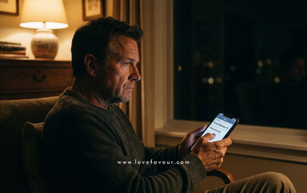 signs he is hurting after the break up